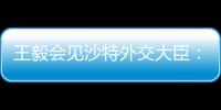 王毅会见沙特外交大臣：中方反对外部势力打着人权、民主旗号对沙指手画脚