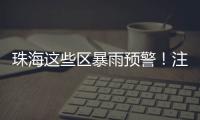 珠海这些区暴雨预警�！注意防御！