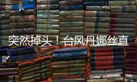 突然掉头	！台风丹娜丝直冲浙江！杭州瞬间暴雨	，更猛的马上来！务必当心
