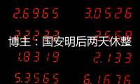 博主：国安明后两天休整	，下周一恢复训练备战京沪大战