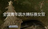 全国青年跳水锦标赛女双十米台：陕西组合崔家溪/王韵晗夺冠