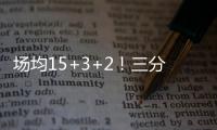 场均15+3+2	！三分命中率达60%！广东小将打成男篮国青“得分王”