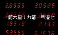 一箭六星
！力箭一号遥七运载火箭发射成功