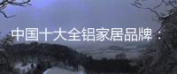 中国十大全铝家居品牌
：卓越品牌，匠心铸魂