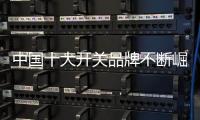 中国十大开关品牌不断崛起 凸显强大生命力
