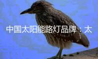 中国太阳能路灯品牌�：太阳能路灯促进了城市路灯的创新