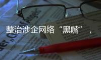 整治涉企网络“黑嘴”
	，国家网信办公开曝光一批典型案例