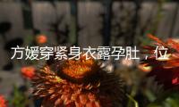 方媛穿紧身衣露孕肚�，位低浑圆准男孩
！和妈妈带两娃深圳游玩