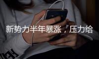 新势力半年暴涨
，压力给到自己