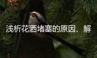 浅析花洒堵塞的原因
、解决办法及注意事项