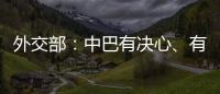 外交部
：中巴有决心、有能力让恐怖分子付出应有代价