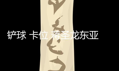 铲球而是卡位是中场真的不行