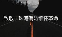致敬！珠海消防缅怀革命先烈