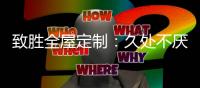 致胜全屋定制
：久处不厌的家居全屋收纳设计!