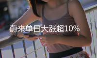 蔚来单日大涨超10%