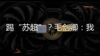 踢“苏超”？毛剑卿：我祖籍泰州
	，需要我的话就让领队联系我
