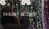 54.82米	！绥江肇庆怀集站18日凌晨突破历史最高水位