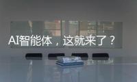 AI智能体
，这就来了？