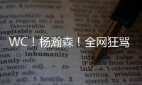 WC	！杨瀚森！全网狂骂中国男篮...