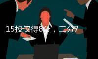15投仅得8分	
，三分7中0！火箭26岁后卫哑火，斯通送走白魔失算了