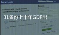 31省份上半年GDP出炉
：15地跑赢全国 上海增势最猛